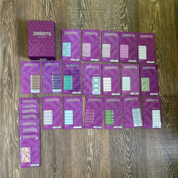 Jamberry Other - Jamberry Nails Mega Collection with Heater
